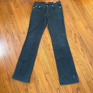 VERSACE Low Rise Black Jeans